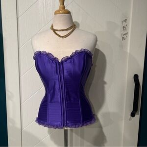 Purple‎ Corset Bustier